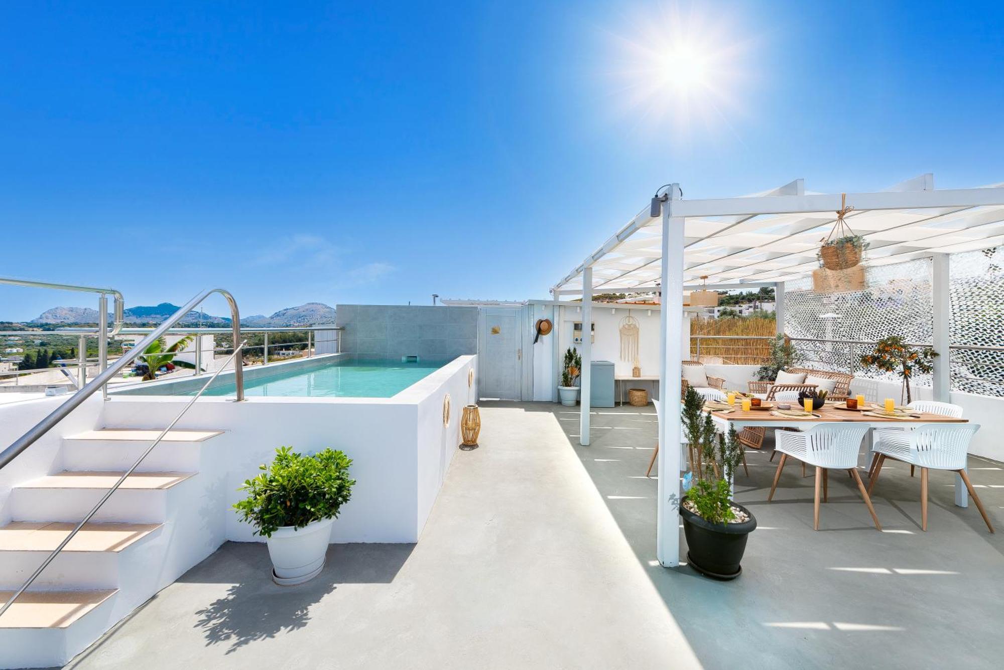 Afandou Panorama Apartment Exterior foto